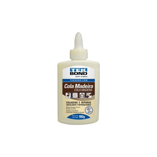 Cola para Madeira Colagens e Reparos 100G Tekbond