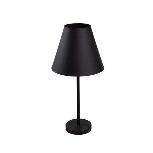 Luminaria de Mesa Color 45cm Cabo PP 1xE27 Preto Liso 6 Blumenau