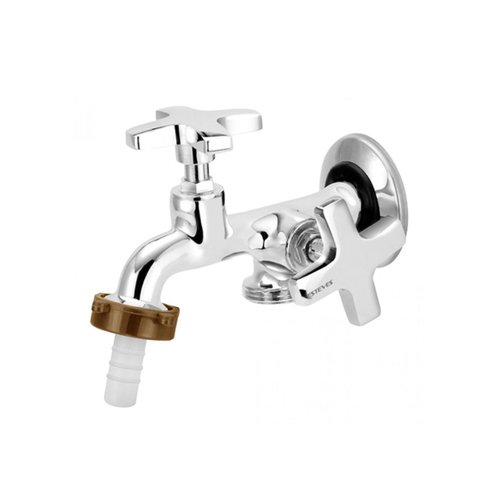 Torneira para Tanque e Máquina de Lavar Alpha C34 Cromada Esteves