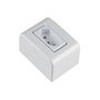 Caixa de Sobrepor com 1 Tomada 2P+T 10A 250V Branca 57304002 Tramontina