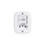 Interruptor 2 Teclas (Simples + Paralela) Tomada 2P+T 10A 250V  Pluzie