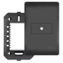 Placa 4 x 2 Com Suporte Saída de Fio Ø10mm Habitat Black Fame