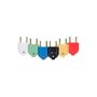 Plugue Macho 2P 10A 250V (Cores Sortidas) 57420901 Tramontina
