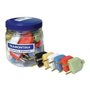 Plugue Macho 2P 10A 250V (Cores Sortidas) 57420901 Tramontina