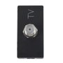 Tomada Antena Tv Conector Tipo F Preto Pial Plus+ Legrand